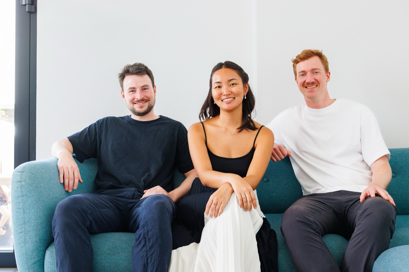 Martin Stuessy, Naomi Watanabe and Ask Serck-Hanssen, co-founders of LemeBase